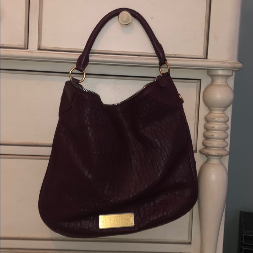 🔥 MARC BY MARC JACOBS BURGUNDY HANDBAG